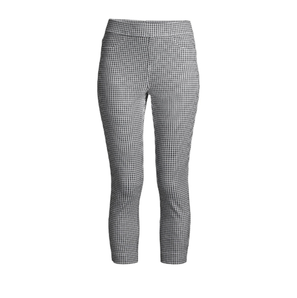 NWT Checkered Printed Capris - Picture 3 of 5